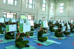 100 thí sinh thi hiểu biết pháp luật, nghiệp vụ về đấu tranh, xử lý tội phạm