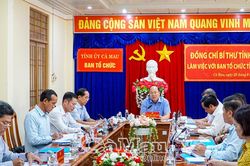 Phát huy bản lĩnh, đổi mới vì sự phát triển của Cà Mau