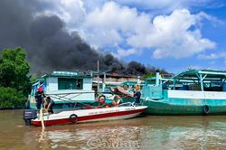 Cháy nhà xưởng tại Cà Mau, thiệt hại gần 77 triệu đồng