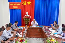 Cà Mau rà soát, hoàn thiện phần mềm KPI sau 3 tháng thí điểm