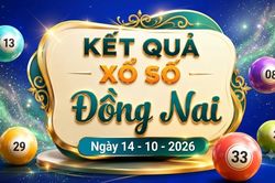 XSDN 14/10 - Kết quả xổ số Đồng Nai ngày 14 tháng 10