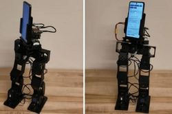 Điện thoại cũ mở ra cách chế tạo robot biết đi giá rẻ