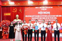 Xã Bình Minh kiện toàn bộ máy, thành lập 5 phòng chuyên môn và 12 chi bộ