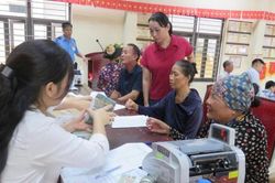 Xã Thiên Lộc: Chi trả tiền GPMB cho 177 hộ dân thôn Bầu