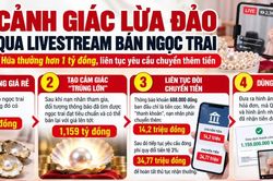 Cảnh giác chiêu lừa livestream bán ngọc trai, hứa thưởng hơn 1 tỷ đồng