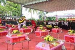 Truy điệu và an táng 93 hài cốt liệt sĩ tại Nghĩa trang Liệt sĩ Quốc gia Vị Xuyên