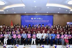 LĐBĐ Việt Nam mở rộng cơ hội chơi bóng cho trẻ em gái từ 6-9 tuổi
