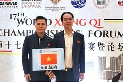 Ba kỳ thủ Việt Nam dự 'siêu giải cờ tướng' tại Trung Quốc
