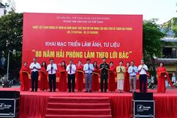 Hải Phòng: Triển lãm '80 năm Hải Phòng làm theo lời Bác'