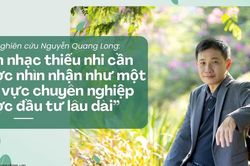 'Âm nhạc thiếu nhi cần được nhìn nhận như một lĩnh vực chuyên nghiệp được đầu tư lâu dài'