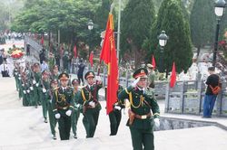 Tuyên Quang tổ chức Lễ truy điệu và an táng hài cốt liệt sĩ