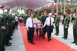 Tuyên Quang tổ chức lễ viếng, truy điệu và an táng 93 hài cốt liệt sĩ