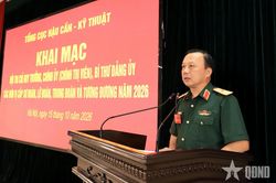 Tổng cục Hậu cần-Kỹ thuật tổ chức thi cán bộ chủ trì đơn vị cấp sư, lữ, trung đoàn