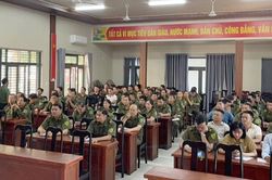 Bồi dưỡng kỹ năng, nghiệp vụ cho lực lượng tham gia bảo vệ an ninh trật tự ở cơ sở
