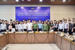 Bộ Ngoại giao tổ chức Hội nghị phổ biến, giáo dục pháp luật năm 2026
