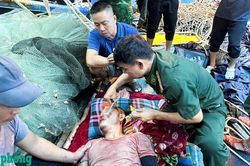 Kịp thời hỗ trợ ngư dân gặp nạn trên biển
