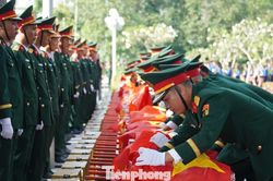 Cần Thơ tổ chức truy điệu và an táng 120 hài cốt liệt sĩ