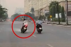 Hai cô gái đi SH lạng lách ở Hà Nội bị phạt hơn 36 triệu đồng