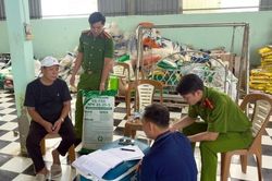 Khởi tố đối tượng sản xuất hàng chục tấn phân bón giả
