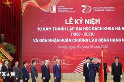 Tổng Bí thư, Chủ tịch nước Tô Lâm dự Lễ kỷ niệm 70 năm thành lập Đại học Bách Khoa Hà Nội