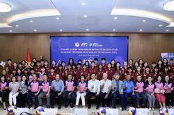 Liên đoàn Bóng đá Việt Nam ra mắt Chương trình phát triển bóng đá nữ trẻ em từ 6-9 tuổi