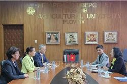 Thúc đẩy hợp tác nghiên cứu, đào tạo nông nghiệp Việt Nam-Bulgaria