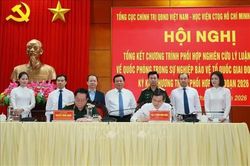 Phối hợp nghiên cứu lý luận - thực tiễn về quốc phòng trong tình hình mới