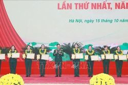 Vinh danh 79 tập thể, cá nhân nhận Giải thưởng Phụ nữ Quân đội