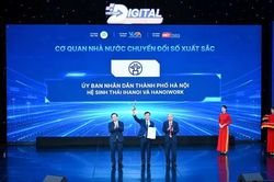 Hà Nội đạt giải Cơ quan nhà nước chuyển đổi số xuất sắc