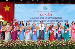 Phụ nữ Hải Phòng đóng góp ngày càng thiết thực vào sự phát triển của thành phố