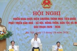 Thủ tướng Lê Minh Hưng chủ trì Hội nghị triển khai Chương trình mục tiêu quốc gia phát triển văn hóa - xã hội, nông thôn, dân tộc miền núi