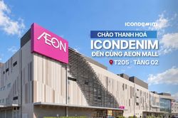 ICONDENIM đưa Mall Store thứ 3 đến AEON MALL Thanh Hóa , bước đi chiến lược đến gần khách hàng Bắc Trung bộ