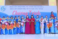 Phụ nữ xã Quảng Ninh sôi nổi chuỗi hoạt động chào mừng Ngày Phụ nữ Việt Nam 20/10