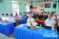 Phó Chủ tịch UBND tỉnh Cao Văn Cường dự sinh hoạt Chi bộ thôn Yên Thịnh
