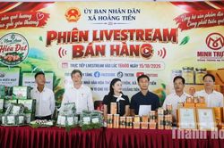 Xã Hoằng Tiến đưa sản phẩm OCOP lên nền tảng số