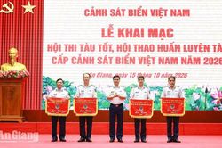 20 tàu tham gia Hội thi tàu tốt, Hội thao huấn luyện tàu Cảnh sát biển năm 2026