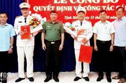 Thượng tá Nguyễn Thanh Tùng làm Trưởng Công an phường Tịnh Biên