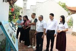 Bắc Ninh: Khảo sát xây dựng tour du lịch học đường gắn với giáo dục di sản