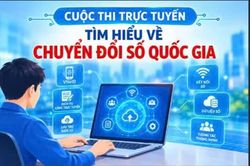 Từ ngày 22-10 đến 22-11, diễn ra Cuộc thi trực tuyến tìm hiểu về chuyển đổi số quốc gia