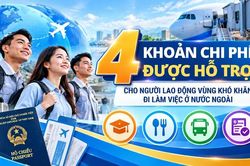 4 khoản chi phí được hỗ trợ cho người lao động vùng khó khăn đi làm việc ở nước ngoài