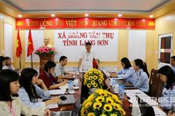 Kiểm tra kỷ luật kỷ cương hành chính và thực thi công vụ tại xã Hoàng Văn Thụ