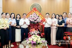 Thăm, chúc mừng Đảng ủy MTTQ, các đoàn thể tỉnh nhân kỷ niệm 96 năm Ngày truyền thống công tác dân vận của Đảng