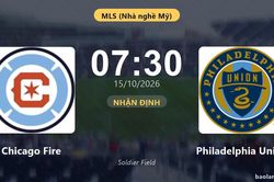 Nhận định Chicago Fire vs Philadelphia Union: Khách tiếp tục bay cao?