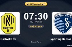 Nhận định Nashville SC vs Sporting Kansas City: Điểm tựa sân nhà
