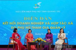 Kết nối doanh nghiệp và hợp tác xã do phụ nữ quản lý