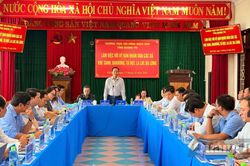 Thường trực HĐND tỉnh khảo sát, làm việc với các địa phương