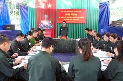 Xã Quảng Bạch hoàn thành xuất sắc diễn tập tác chiến trong khu vực phòng thủ