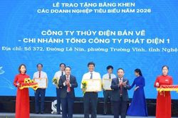 Công ty Thủy điện Bản Vẽ song hành phát triển sản xuất và an sinh xã hội