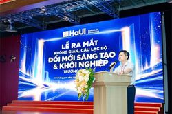 Trường Kinh tế, Đại học Công nghiệp Hà Nội ra mắt Không gian Đổi mới sáng tạo và Khởi nghiệp