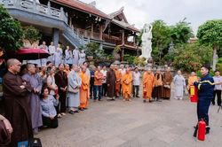 Đắk Lắk: Tuyên truyền pháp luật an toàn giao thông, phòng chống cháy nổ cho Tăng Ni các tự viện